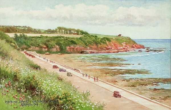 Marine Drive and Orcombe Point, Exmouth, Devon