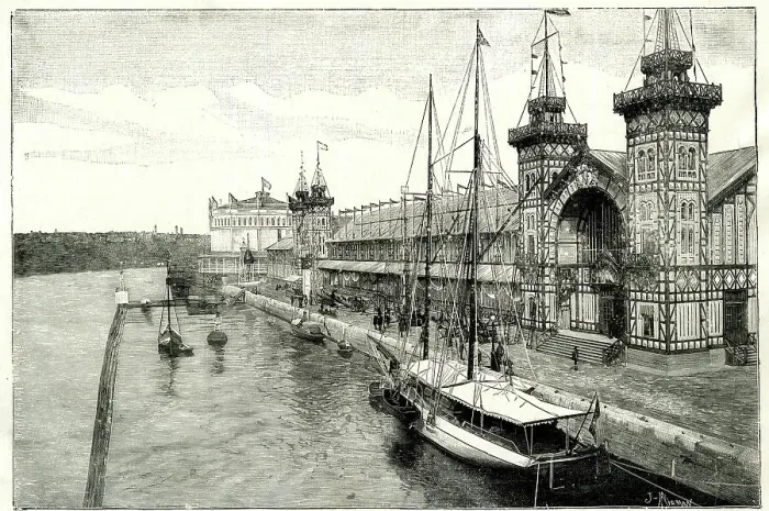 Framed Print : Marine and Life-Saving Apparatus, Paris Exhibition of 1889 Framed Print : Marine and Life-Saving Apparatus, Paris Exhibition of 1889