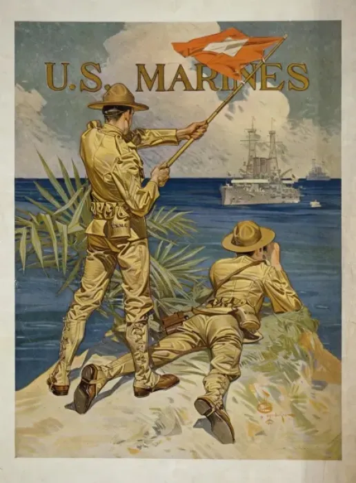 Framed Print : US Marines Framed Print : US Marines
