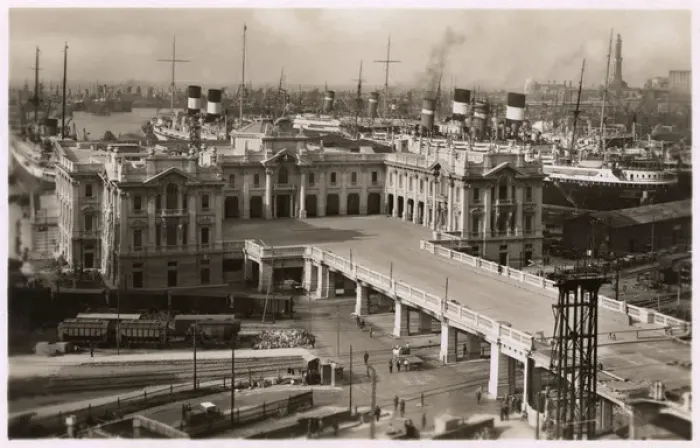 Framed Print : Maritime Station, Genoa, Italy Framed Print : Maritime Station, Genoa, Italy