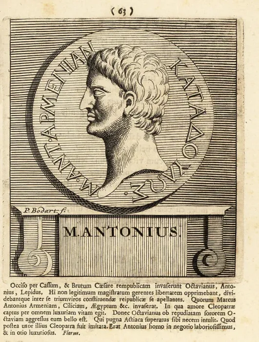 Framed Print : Mark Antony, Roman politician and general Framed Print : Mark Antony, Roman politician and general