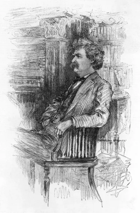 Framed Print : Mark Twain (Goodman) Framed Print : Mark Twain (Goodman)