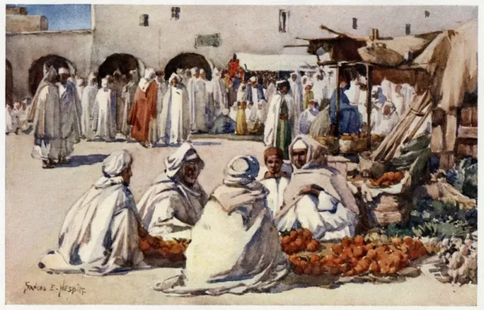 Framed Print : Market, Algeria Framed Print : Market, Algeria