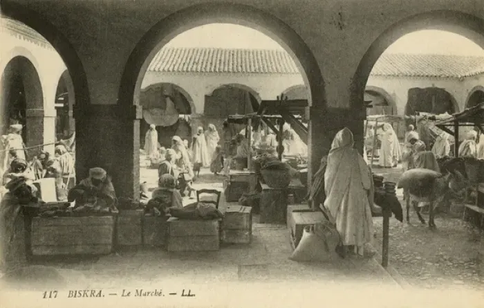 Framed Print : The market in Biskra, Algeria Framed Print : The market in Biskra, Algeria
