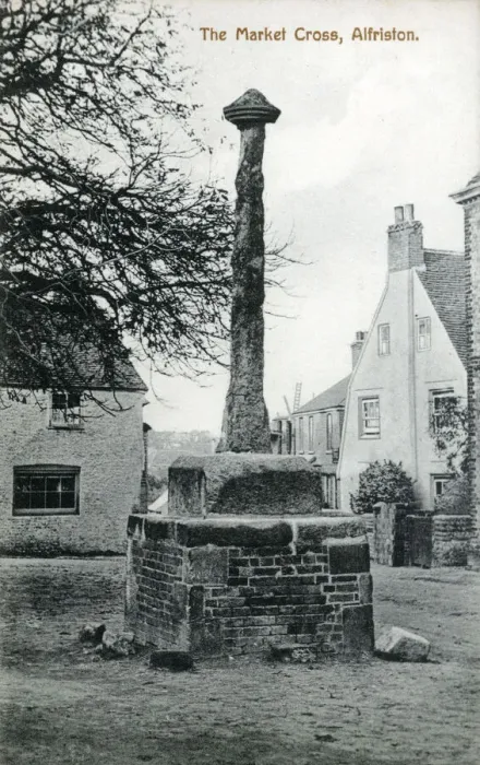 Framed Print : The Market Cross at Alfriston, East Sussex, England. Date: circa 1910s