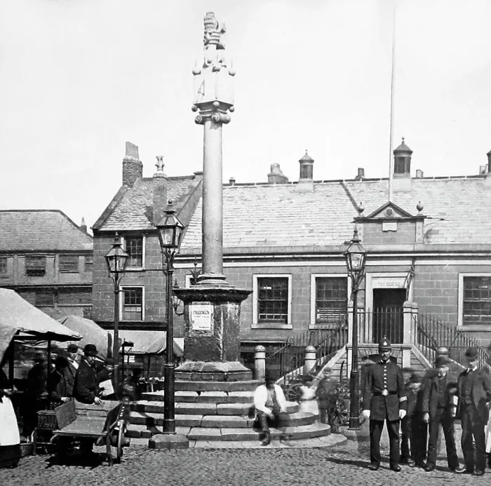 Framed Print : Market Cross, Carlisle Framed Print : Market Cross, Carlisle