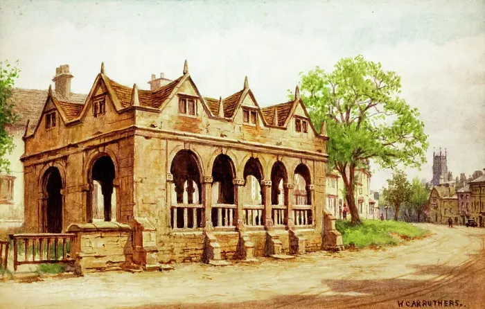 Framed Print : The Market Cross, Chipping Campden, Gloucestershire Framed Print : The Market Cross, Chipping Campden, Gloucestershire
