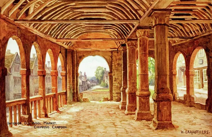 Framed Print : The Market Cross, Chipping Campden, Gloucestershire Framed Print : The Market Cross, Chipping Campden, Gloucestershire