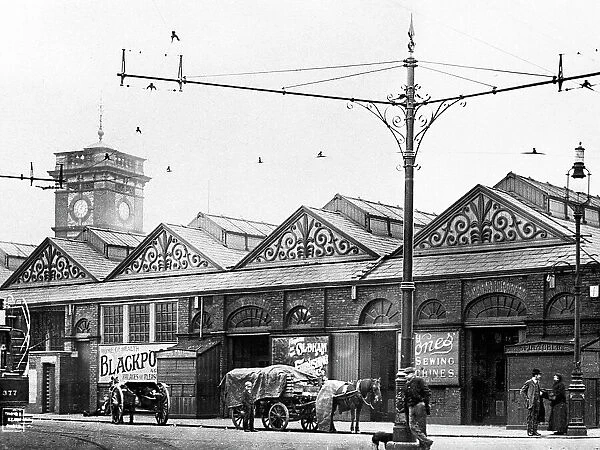 Market Hall, Ashton under Lyne early 1900's