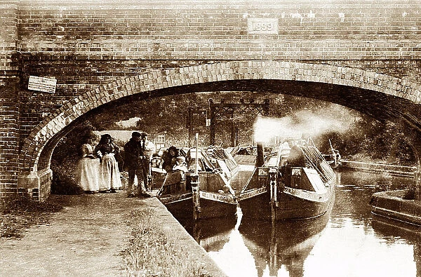 Market Harborough Foxton Locks early 1900s