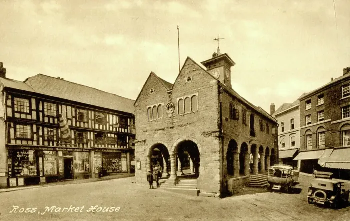 Framed Print : Market House, Ross-on-Wye, Herefordshire Framed Print : Market House, Ross-on-Wye, Herefordshire