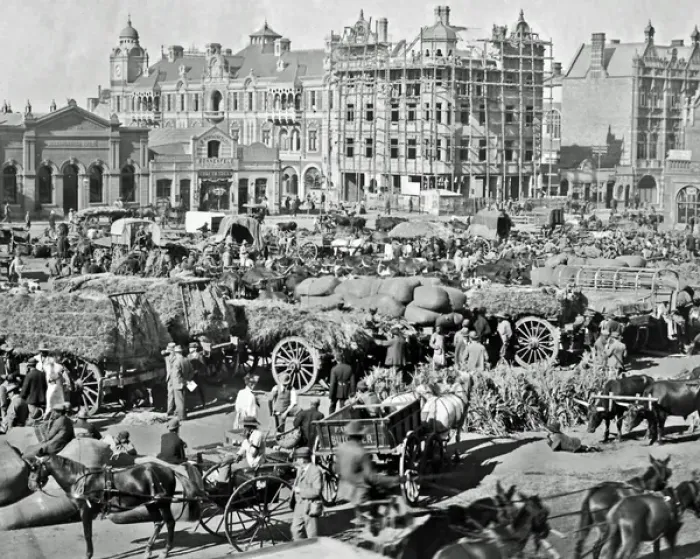 Framed Print : Market, Johannesburg, South Africa Framed Print : Market, Johannesburg, South Africa