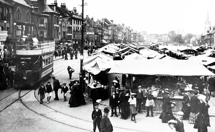 Framed Print : Market Palce, Great Yarmouth Framed Print : Market Palce, Great Yarmouth