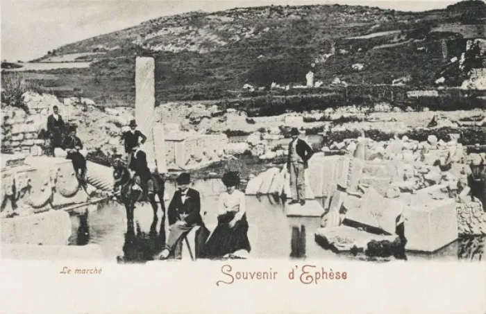 Framed Print : The Market Place - Ephesus - Turkey Framed Print : The Market Place - Ephesus - Turkey