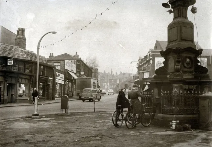 Framed Print : Market Place, Heckmondwike, West Yorkshire Framed Print : Market Place, Heckmondwike, West Yorkshire