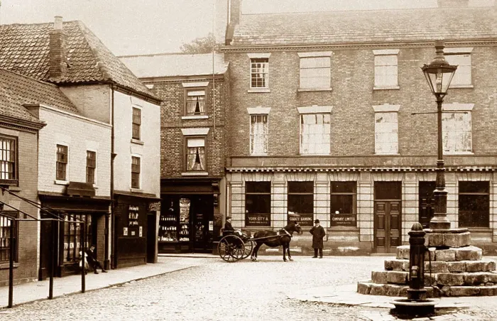 Framed Print : Market Place, Howden Framed Print : Market Place, Howden
