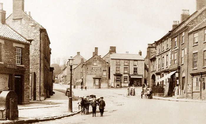 Framed Print : Market Place, Kirbymoorside Framed Print : Market Place, Kirbymoorside
