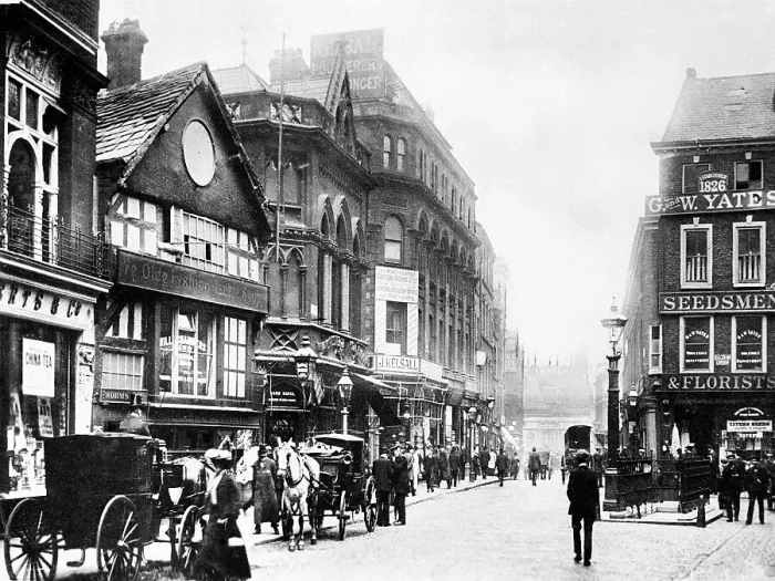Framed Print : Market Place, Manchester Framed Print : Market Place, Manchester