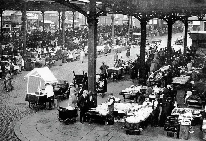 Framed Print : Market Place, Preston Framed Print : Market Place, Preston