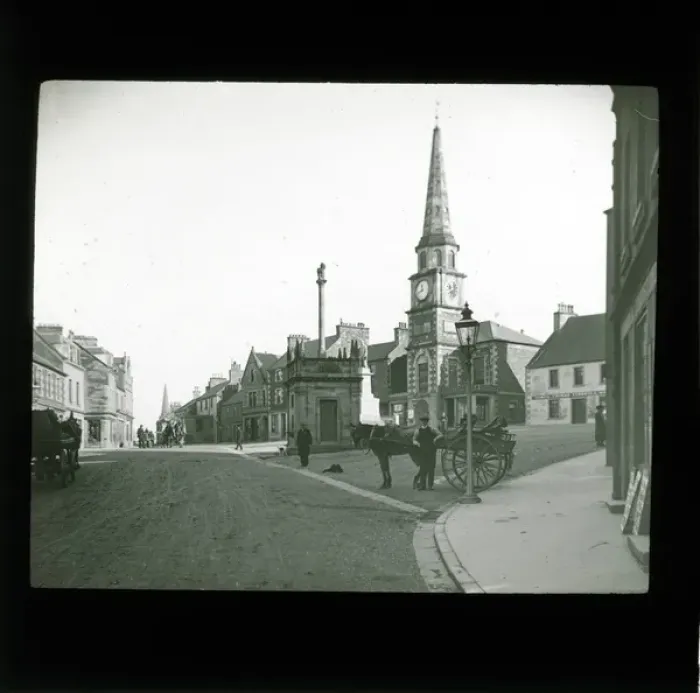 Framed Print : Market Place, Selkirk, Selkirkshire Framed Print : Market Place, Selkirk, Selkirkshire