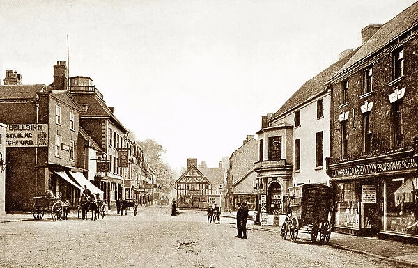Market Place, Shifnal early 1900's