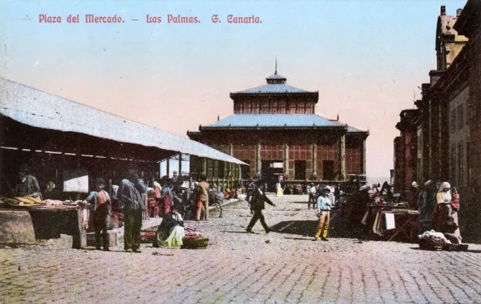 Framed Print : Market Square, Las Palmas, Canary Islands Framed Print : Market Square, Las Palmas, Canary Islands