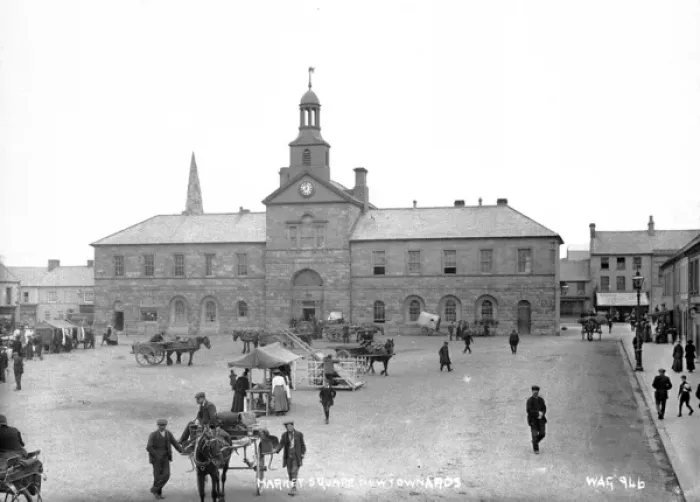 Framed Print : Market Square, Newtownards Framed Print : Market Square, Newtownards