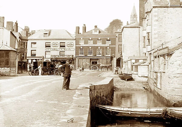 Market Strand, Falmouth, early 1900s