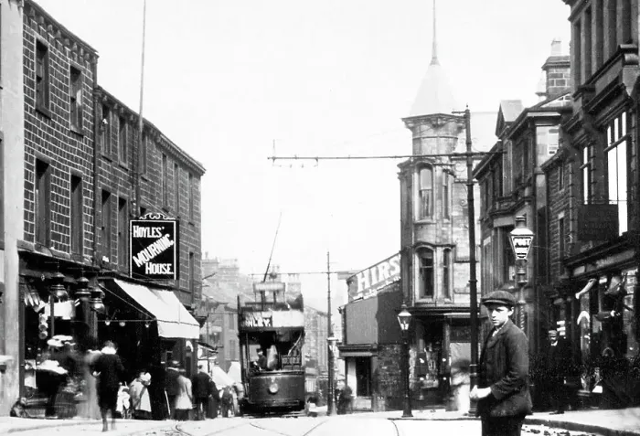 Framed Print : Market Street, Colne Framed Print : Market Street, Colne