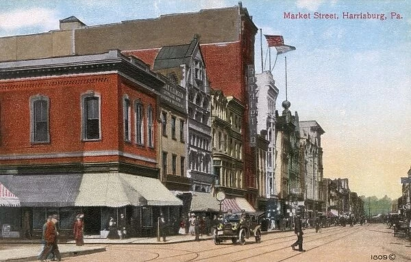 Market Street, Harrisburg, Philadelphia, USA
