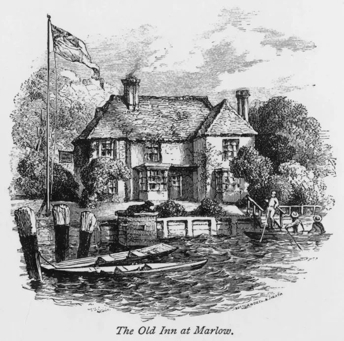 Framed Print : Marlow, Berkshire Framed Print : Marlow, Berkshire