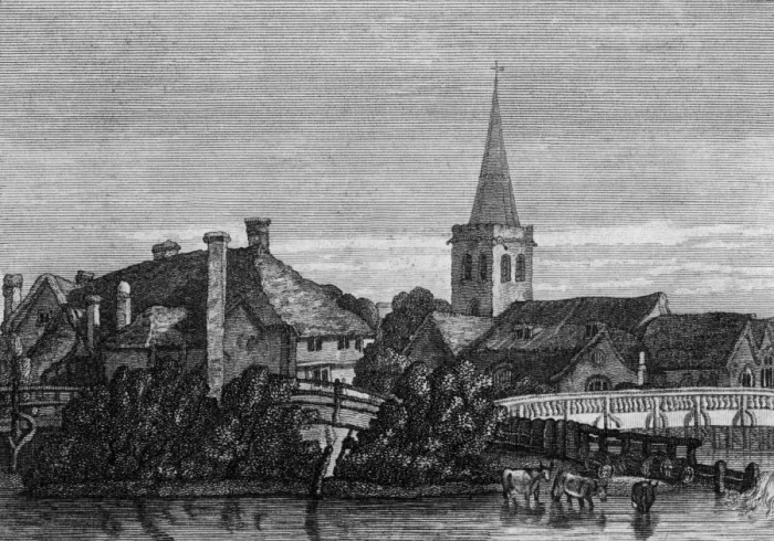 Framed Print : Marlow, Berkshire Framed Print : Marlow, Berkshire