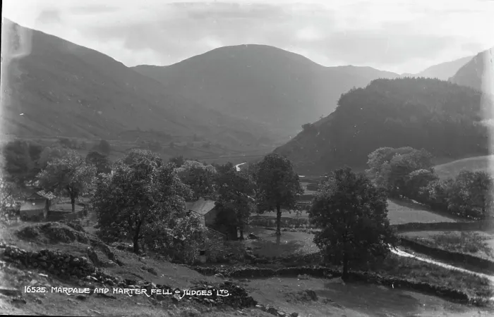 Framed Print : Marpale and Harter Fell Framed Print : Marpale and Harter Fell