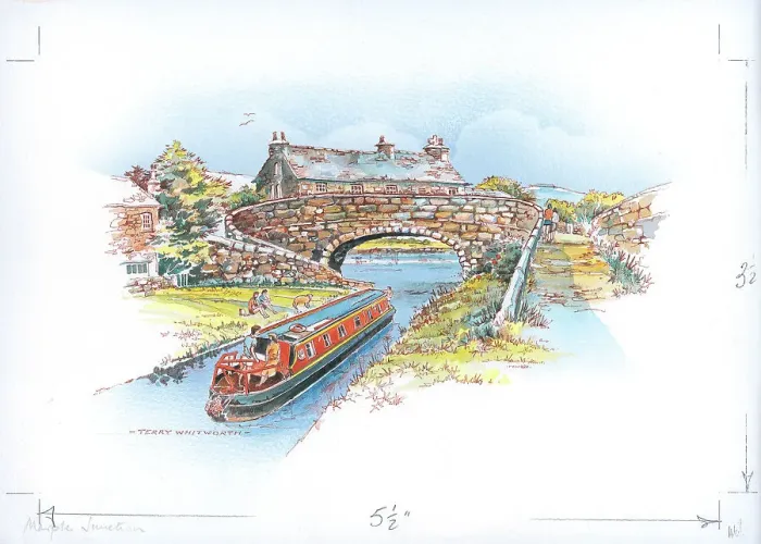 Framed Print : Marple Junction, Macclesfield Canal Framed Print : Marple Junction, Macclesfield Canal