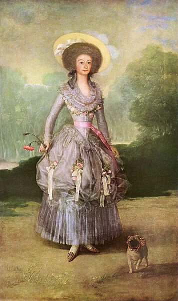 The Marquesa de Pontejos, by Goya
