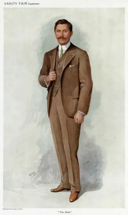 Framed Print : Marquess of Bute / V Fair Framed Print : Marquess of Bute / V Fair
