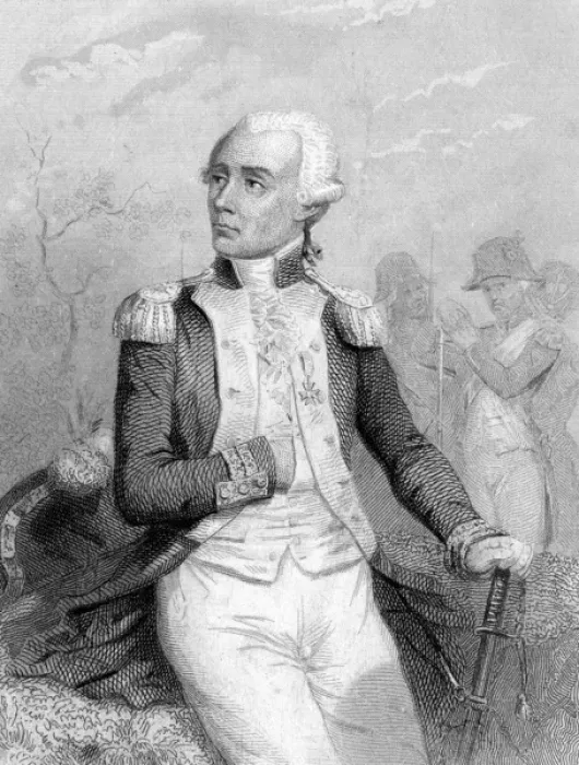 Framed Print : Marquis De Lafayette Framed Print : Marquis De Lafayette