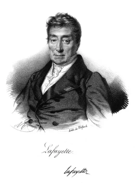 Framed Print : Marquis De Lafayette Framed Print : Marquis De Lafayette