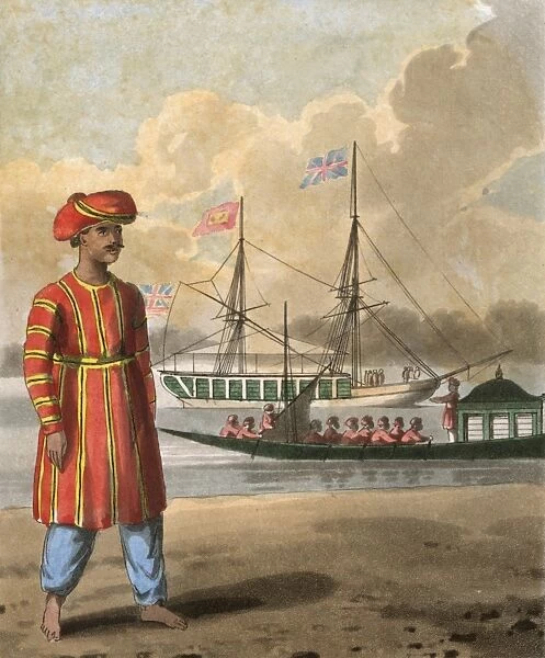 Marquis of Wellesleys Boatman, India