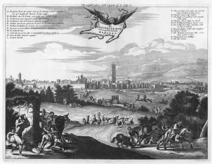 Framed Print : Marrakesh 17th Century Framed Print : Marrakesh 17th Century