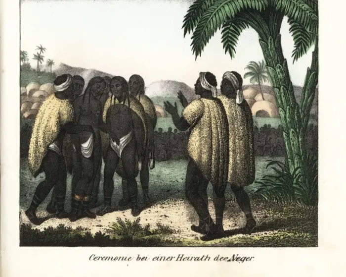 Framed Print : Marriage ceremony of the people of Senegal Framed Print : Marriage ceremony of the people of Senegal