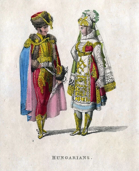 Marriage Costumes - Hungarian