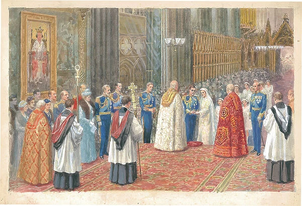 Marriage of the Duke of York and Lady Elizabeth Bowes-Lyon