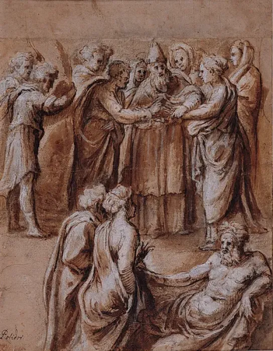 Framed Print : Marriage of the Virgin