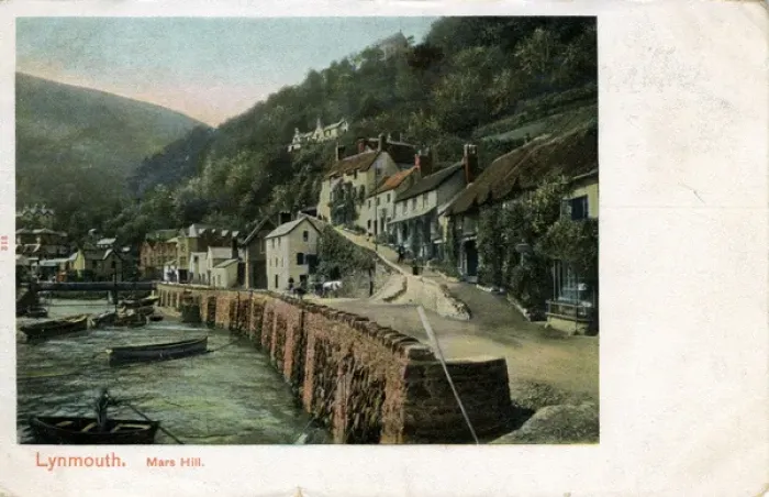 Framed Print : Mars Hill, Lynmouth, Devon Framed Print : Mars Hill, Lynmouth, Devon