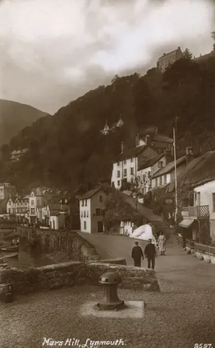 Framed Print : Mars Hill, Lynmouth, Devon Framed Print : Mars Hill, Lynmouth, Devon