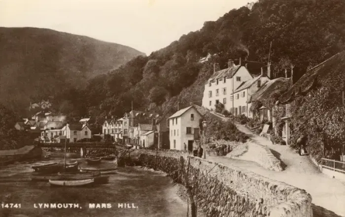 Framed Print : Mars Hill, Lynmouth, Devon Framed Print : Mars Hill, Lynmouth, Devon