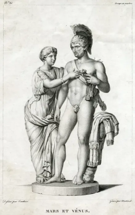Framed Print : Mars and Venus Framed Print : Mars and Venus
