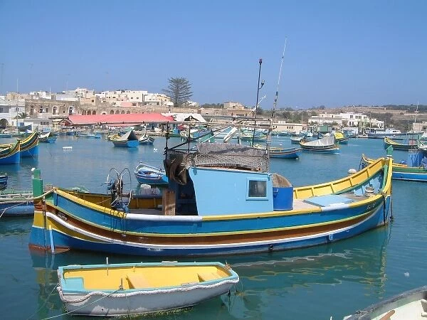 Marsaxlokk Harbour  /  Malta