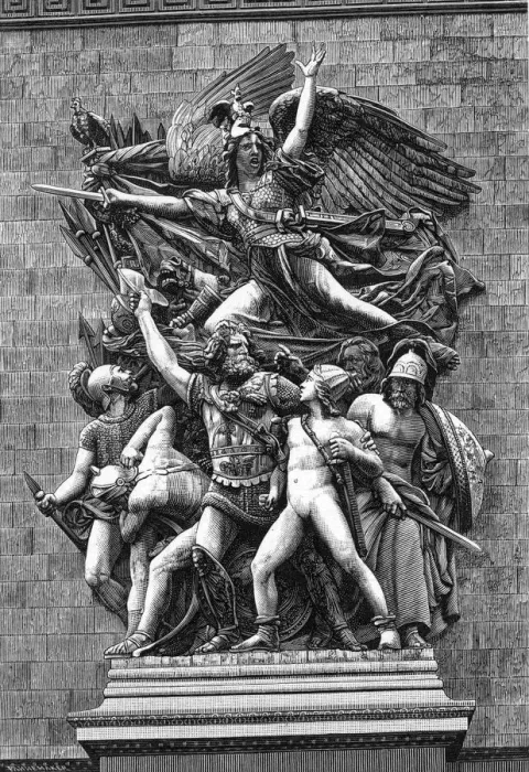 Framed Print : MARSEILLAISE / SCULPTURE Framed Print : MARSEILLAISE / SCULPTURE